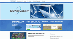 Desktop Screenshot of comsystem.pl