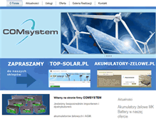 Tablet Screenshot of comsystem.pl